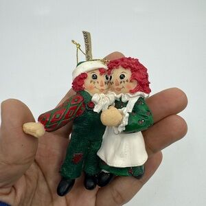 Simon & Schuster Raggedy Ann & Andy Christmas Ornament